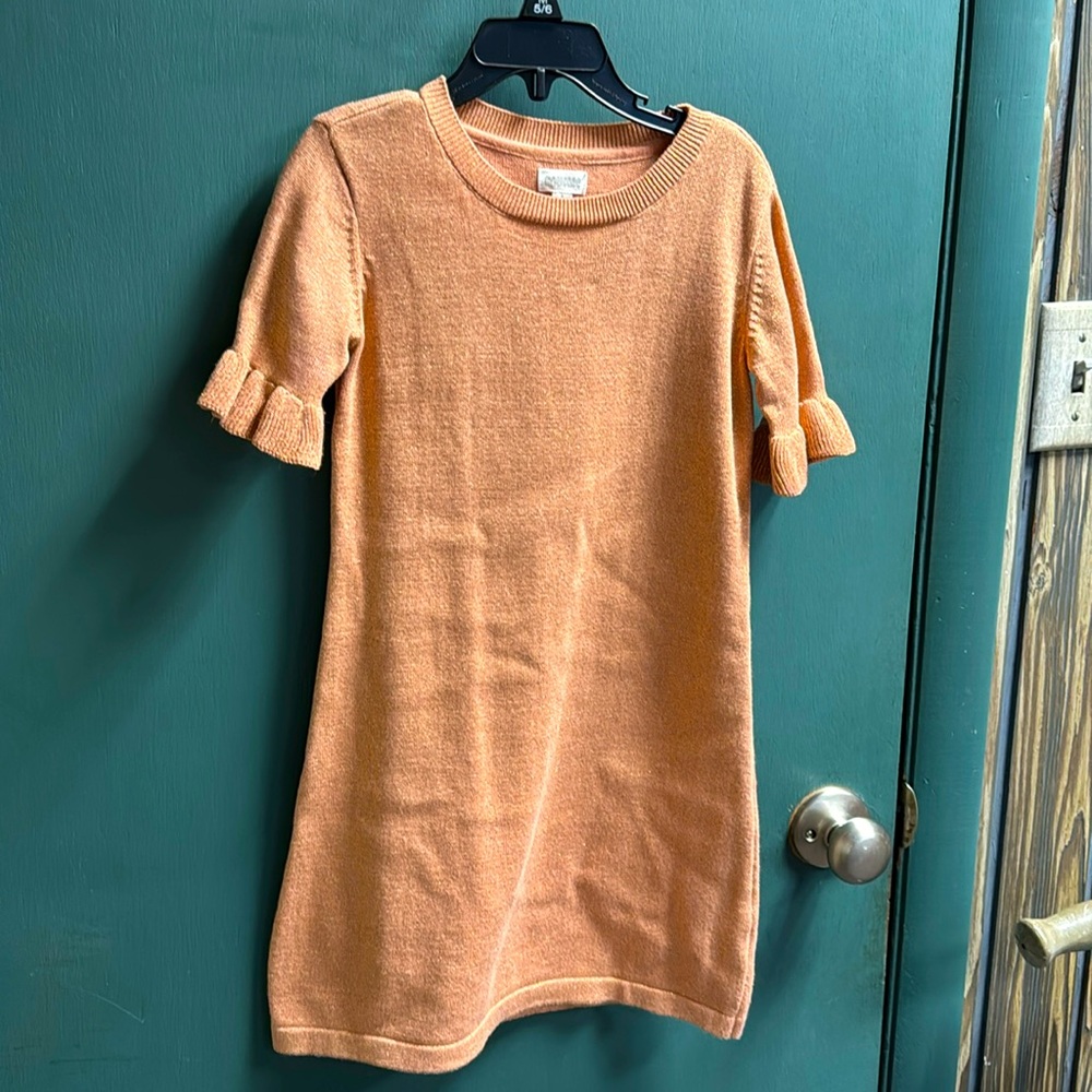 Gymboree small rose gold metallic children’s dress